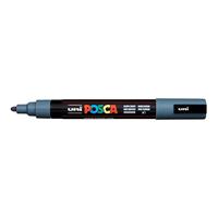 Uni Posca verfmarker pc5m leigrijs - conische punt 2,5 mm - thumbnail