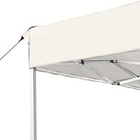 Partytent professioneel inklapbaar 4,5x3 m aluminium crme - thumbnail