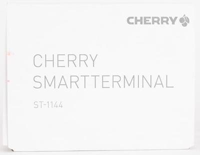 CHERRY SmartTerminal ST-1144 smart card reader USB 2.0 Zwart, Grijs