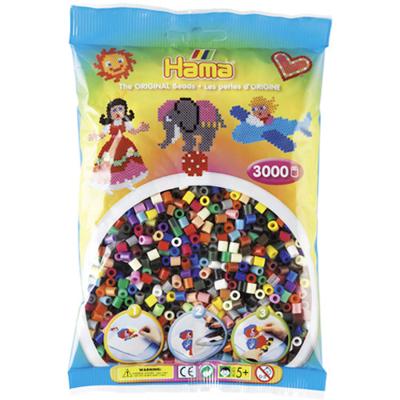 Hama strijkkralenmix, 3000st.