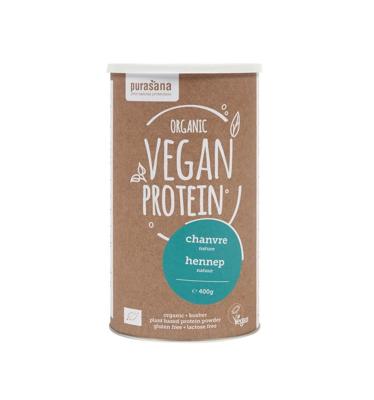 Purasana Vegan Protein Poeder Hennep Naturel