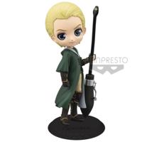 Harry Potter Q Posket Mini Figure Draco Malfoy Quidditch Style Version A 14 cm - thumbnail