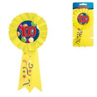 Folat rozet 100 jaar 8 cm | 48 stuks - thumbnail