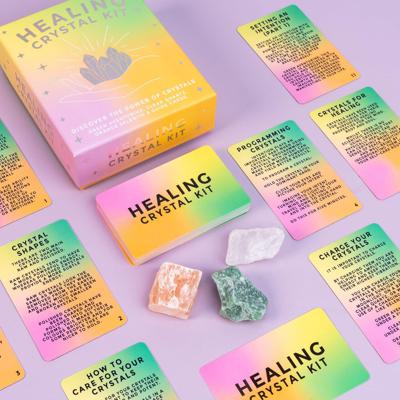 Gift Republic Kaartenset - Healing Crystal Kit Gift Republic Kaartenset - Healing Crystal Kit
