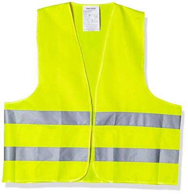 Fixfirst veiligheidsvest, geel, XL (volwassen), met opdruk BHV