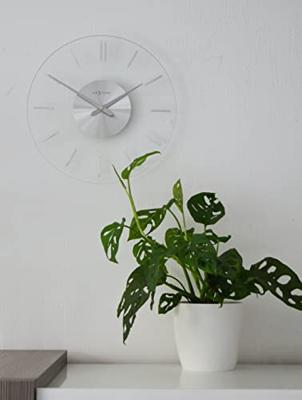 NeXtime NE-2631 Wandklok Dia. 26 Cm, Glas, Stripe NeXtime NE-2631 Wandklok Dia. 26 Cm, Glas, Stripe