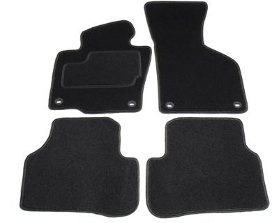 Automatten op maat - zwart stof - Volkswagen Passat 3C B6 Sedan / Station 2005-2008