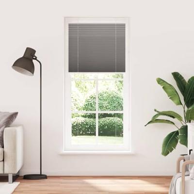 VidaXL Plissé rolgordijn 100x200 cm stofbreedte 99,4 cm antraciet