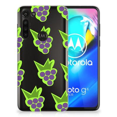 Motorola Moto G8 Power | Siliconen Case | Druiven