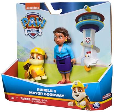 Paw Patrol Hero Pups Rubble + Burgemeester Goodway