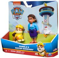 Paw Patrol Hero Pups Rubble + Burgemeester Goodway - thumbnail