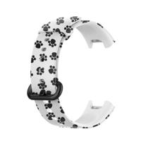 Siliconen band met print - Dierenpootjes - Xiaomi Mi Watch Lite / Redmi Watch - thumbnail