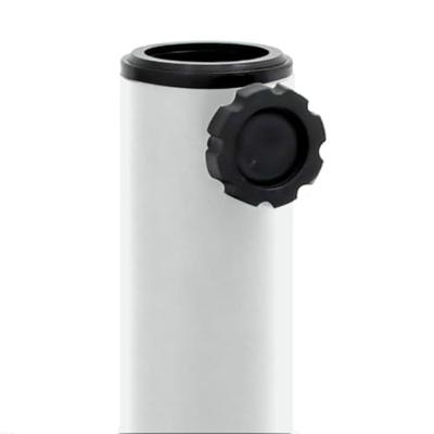 VidaXL Parasolvoet voor stokken van ø32/38/48 mm 15 kg rechthoekig