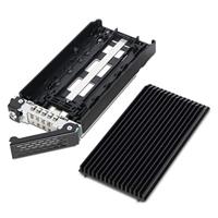 Icy Dock MB720TK-B behuizing voor opslagstations HDD-/SSD-behuizing Aluminium, Zwart 2.5 - thumbnail