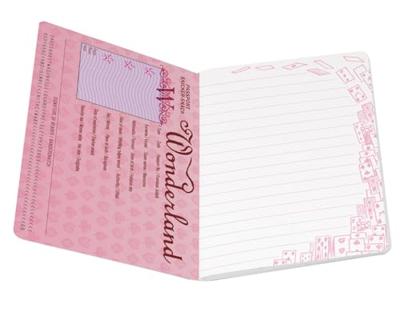 UPG Notitieboek - Wonderland Paspoort