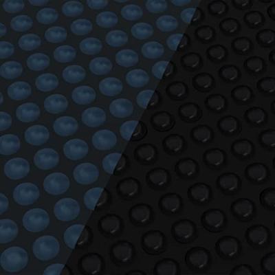 VidaXL Zwembadfolie solar drijvend 975x488 cm pe zwart en blauw