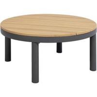 Tuintafel Soulac - antraciet - 31,5x75x75 cm - Leen Bakker - thumbnail