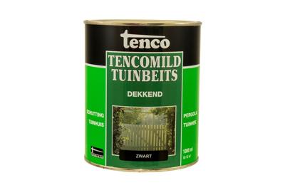 Dekkend zwart 1l tencomild verf/beits Tenco - Tenco