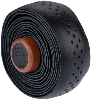 CONTEC stuurlint "classic exclusiv beetee" ct bar tape bee tee black leather