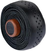 CONTEC stuurlint "classic exclusiv beetee" ct bar tape bee tee black leather - thumbnail