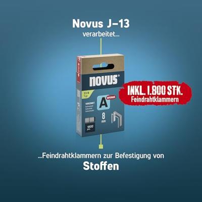 Novus Tools J-13 030-0456 Nietpistool Lengte nieten 4 - 10 mm Novus Tools J-13 030-0456 Nietpistool Lengte nieten 4 - 10 mm