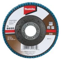 Makita Accessoires Lamellenschuurschijf 115mm Z40 - D-63747 D-63747 - thumbnail