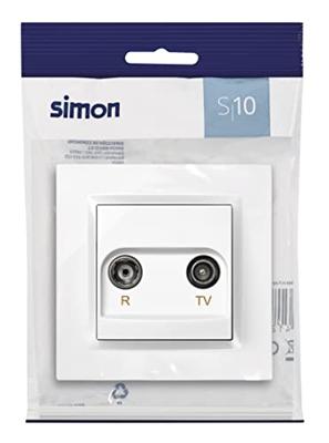 Antenneaansluiting voor tv en radio Simon Plastic