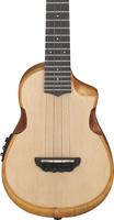 Ibanez AUC10E Open Pore Natural elektrisch-akoestische concert ukelele met gigbag - thumbnail