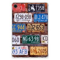 Samsung Galaxy Tab A9 Plus Tablet Backcover met foto Kentekenplaten - thumbnail