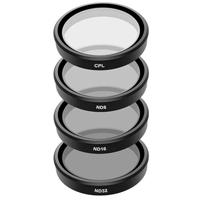 Telesin CPL+ND8/16/32 Lens Filter Kit 4-pack Osmo Action 3/4 - thumbnail