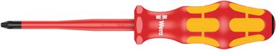 Wera 165 iS PZ VDE geïsoleerde Schroevendraaier Pozidriv, kling met gereduceerde diameter, PZ 2 x 100 mm - 1 stuk(s) - 05006461001