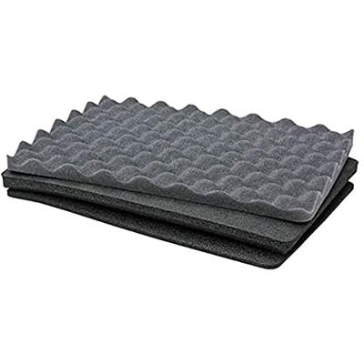 Peli 1096 Vervangende Schuimset, Origineel Accessoire Voor Peli-Beschermingskoffer, Compatibel Met Peli 1095, Kleur: Zwart