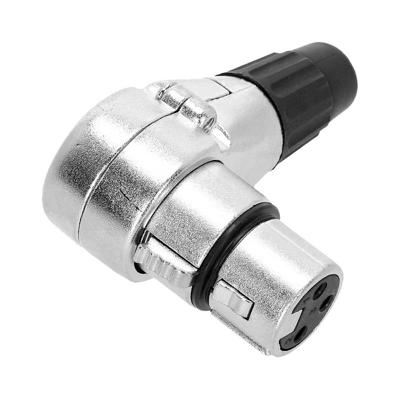 Adam Hall 4 Star C XF3 A 3-polige XLR-plug female haaks Adam Hall 4 Star C XF3 A 3-polige XLR-plug female haaks