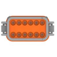 TE Connectivity DT06-12SA Ronde connector Bus, recht Totaal aantal polen: 12 Serie (ronde connectoren): DT 1 stuk(s) - thumbnail