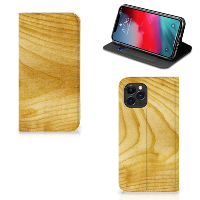 Apple iPhone 11 Pro Book | Wallet Case | Licht Hout
