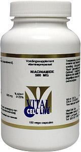 Vital Cell Life Niacinamide 500mg Capsules