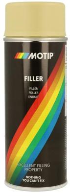Spuitbus Motip 400ml Filler Geel