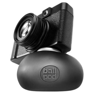 Ballpod statiefje - 8cm - Zwart Ballpod statiefje - 8cm - Zwart