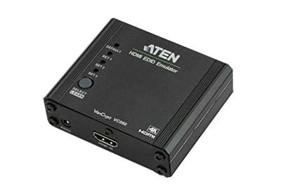 ATEN VC080 HDMI EDID-emulator [1x HDMI-bus - 1x HDMI-bus] Zwart 0 mm