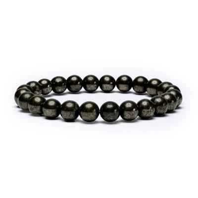 Bellenkoord met Rudraksha en Pentagram symbolen - 50 - Messing - Zaad - Katoen (2 stuks) - M