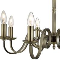 Searchlight KroonluchterRichmond 8-lichts - 1508-8AB - thumbnail
