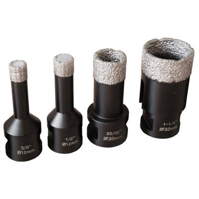 Diamantboorset 25mm tot 75mm Mandrex DryXcut, 4-delig