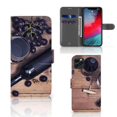 Apple iPhone 11 Pro Max | Book Cover | Wijn | Portemonnee hoesje