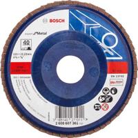 Bosch Accessories 2608607361 X551 Lamellenschijf Diameter 115 mm Boordiameter 22.33 mm Korrelgrootte (num) 40 Staal 1 stuk(s) - thumbnail