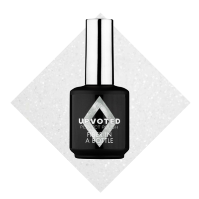 NailPerfect UPVOTED Gelpolish Fiber In A Bottle Sparkling Lace 15ml