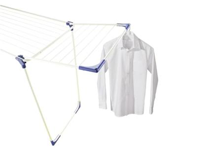 Leifheit 81621 classic 180 solid droogrek wit/blauw