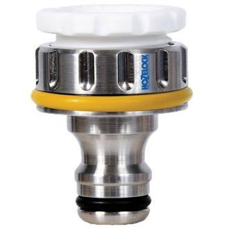 Hozelock Buitenkraanaansluiting 3/4" en 1/2"