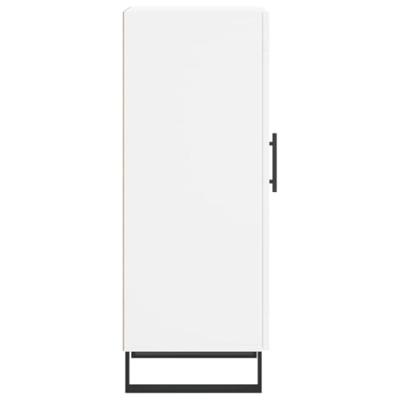 Dressoir 34,5x34x90 cm bewerkt hout wit