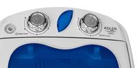 Adler AD 8051 wasmachine Bovenbelading 3 kg Blauw, Wit - thumbnail