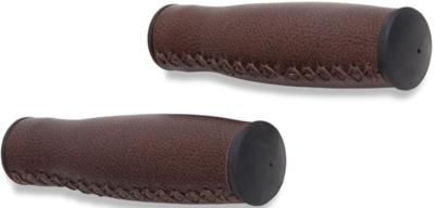Selle Orient fiets handvatten 135mm bruin kunstleer